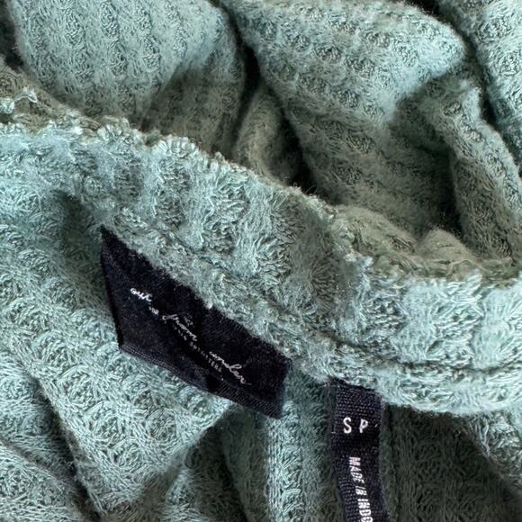 Urban Outfitters Out From Under Jojo Button Front‎ Waffle Knit Top Women’s Small - Picture 7 of 9